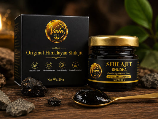 Veda24k Pure  Shilajit Resin (20g)
